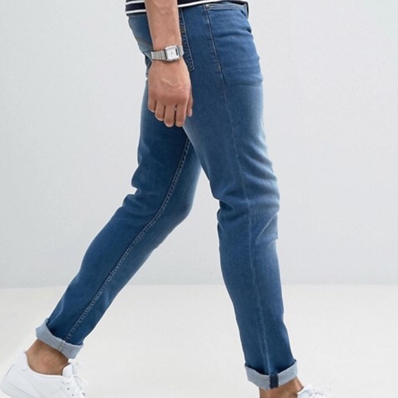 Skinny Blue Jeans - Picture 3 of 5